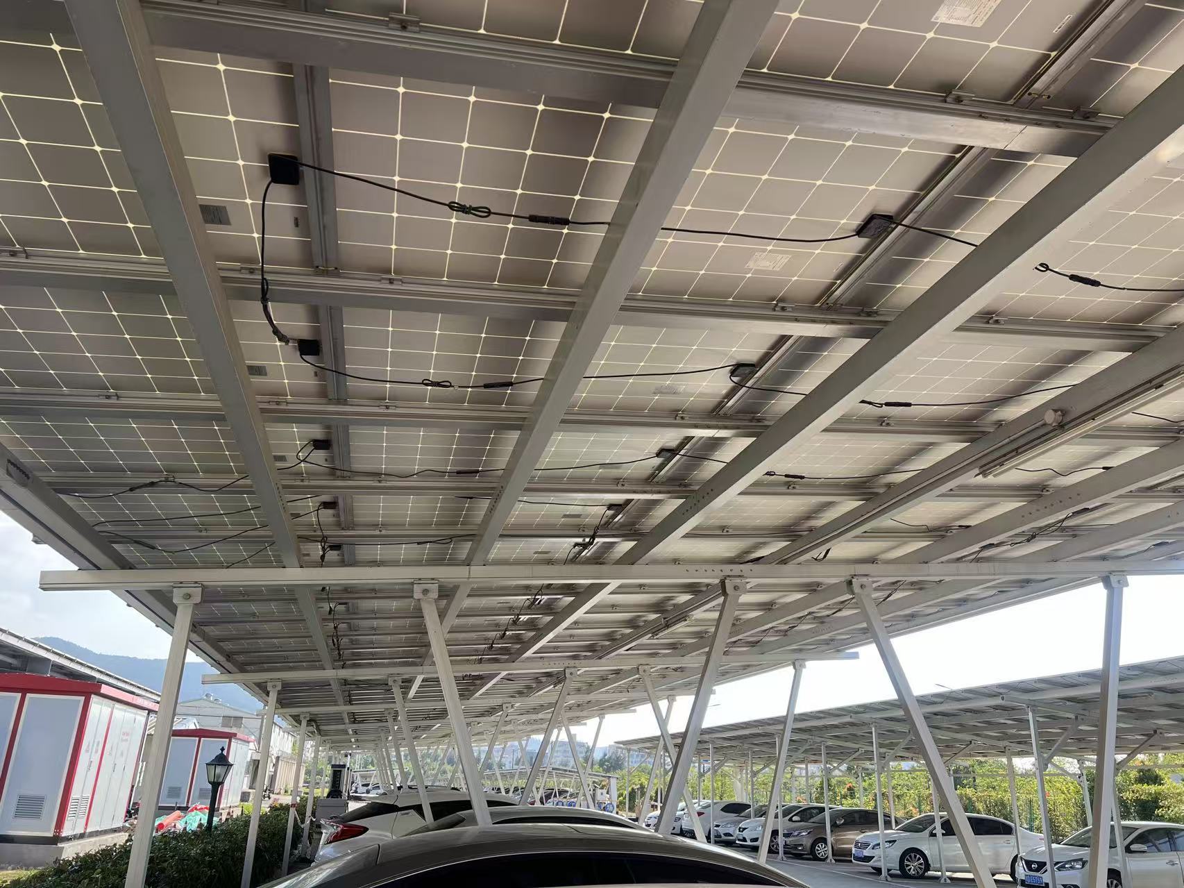 Fungsi carport tahan air berbahan alumunium alloy