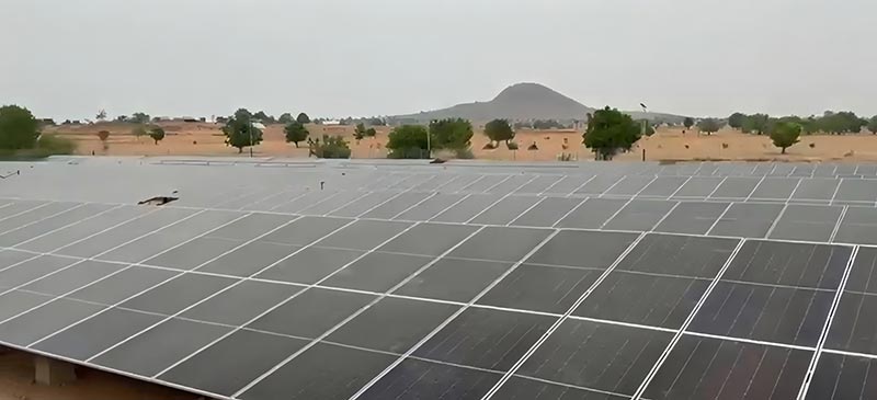 Berhasil Menghadirkan Proyek Pemasangan Tenaga Surya 1,6MW di Afrika