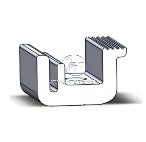 No Drill Solar end clamp