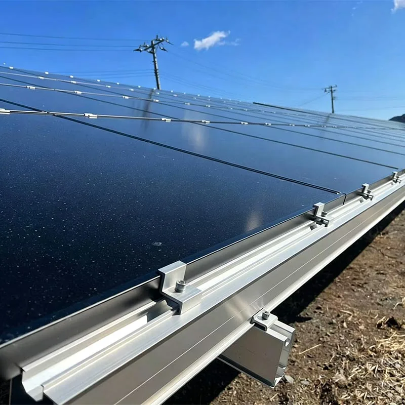 Pemasangan Tanah Aluminium Surya Tumpukan Sekrup